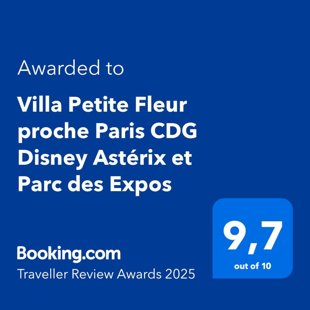 Villa Petite Fleur Proche Paris Cdg Disney Asterix Et Parc Des Expos Villeparisis Kültér fotó